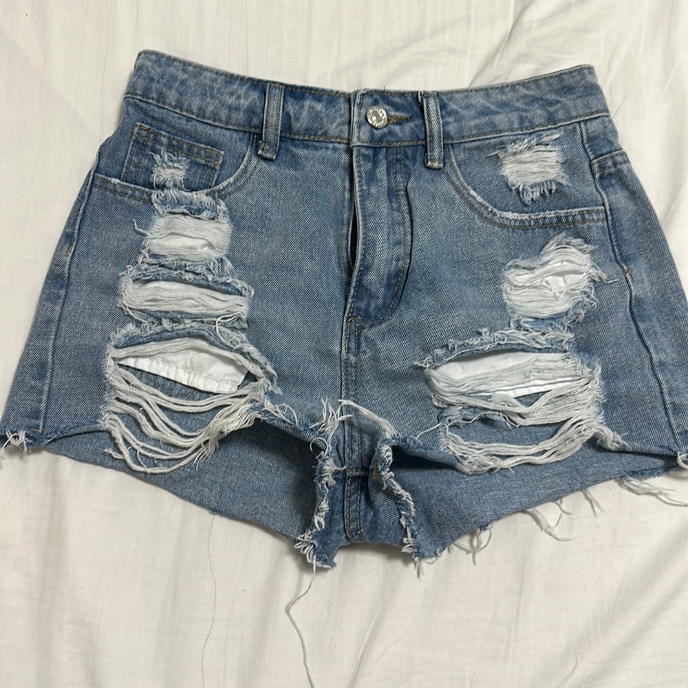 Shein jean shorts
